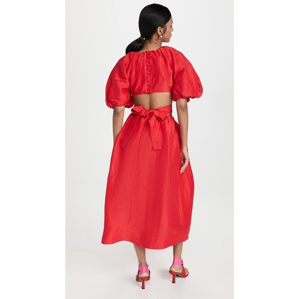 Aje. Mimosa Cutout Midi Dress - Picture 2 of 13